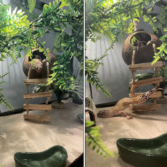 MUYG Hamac Gecko Coco, hamac naturel offrant repos et proximité lumineuse.