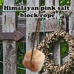 MUYG sel Himalayen lick minéraux trace, complément nutritionnel sans additifs.