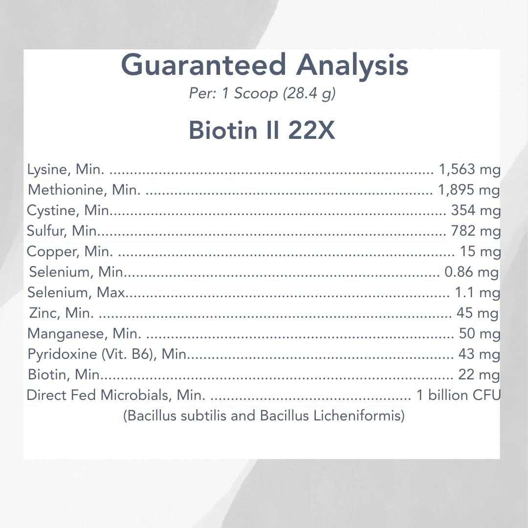 MVP Biotine II 22X fabriqué aux États-Unis, qualité et traçabilité.