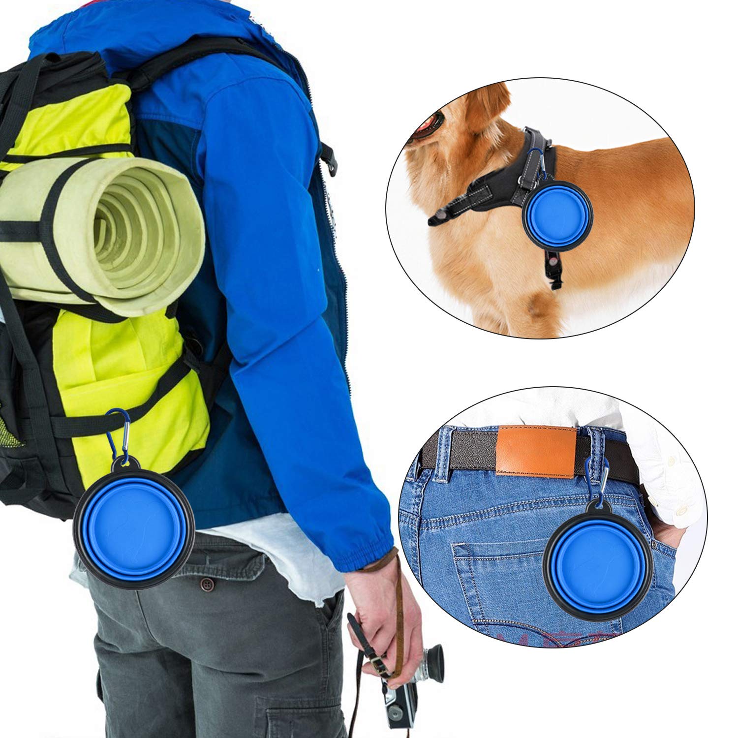 Bol MXZONE compact, se replie pour un rangement poche.
