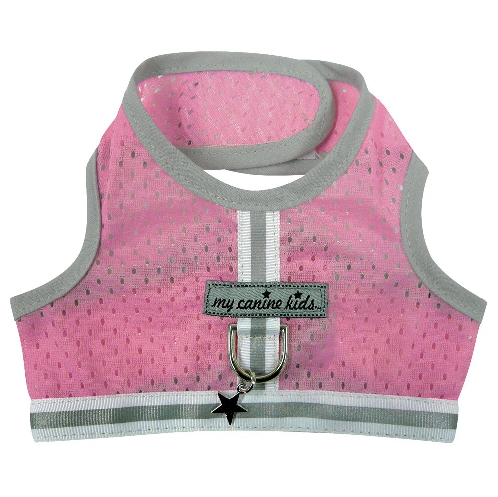 Fermeture velcro reglable My Canine Kids pour ajustement précis et sûr.
