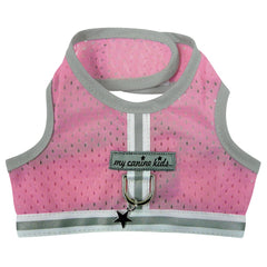 Fermeture velcro reglable My Canine Kids pour ajustement précis et sûr.