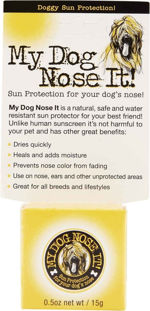 My Dog Nose It – application facile avant le coucher pour absorption nocturne.