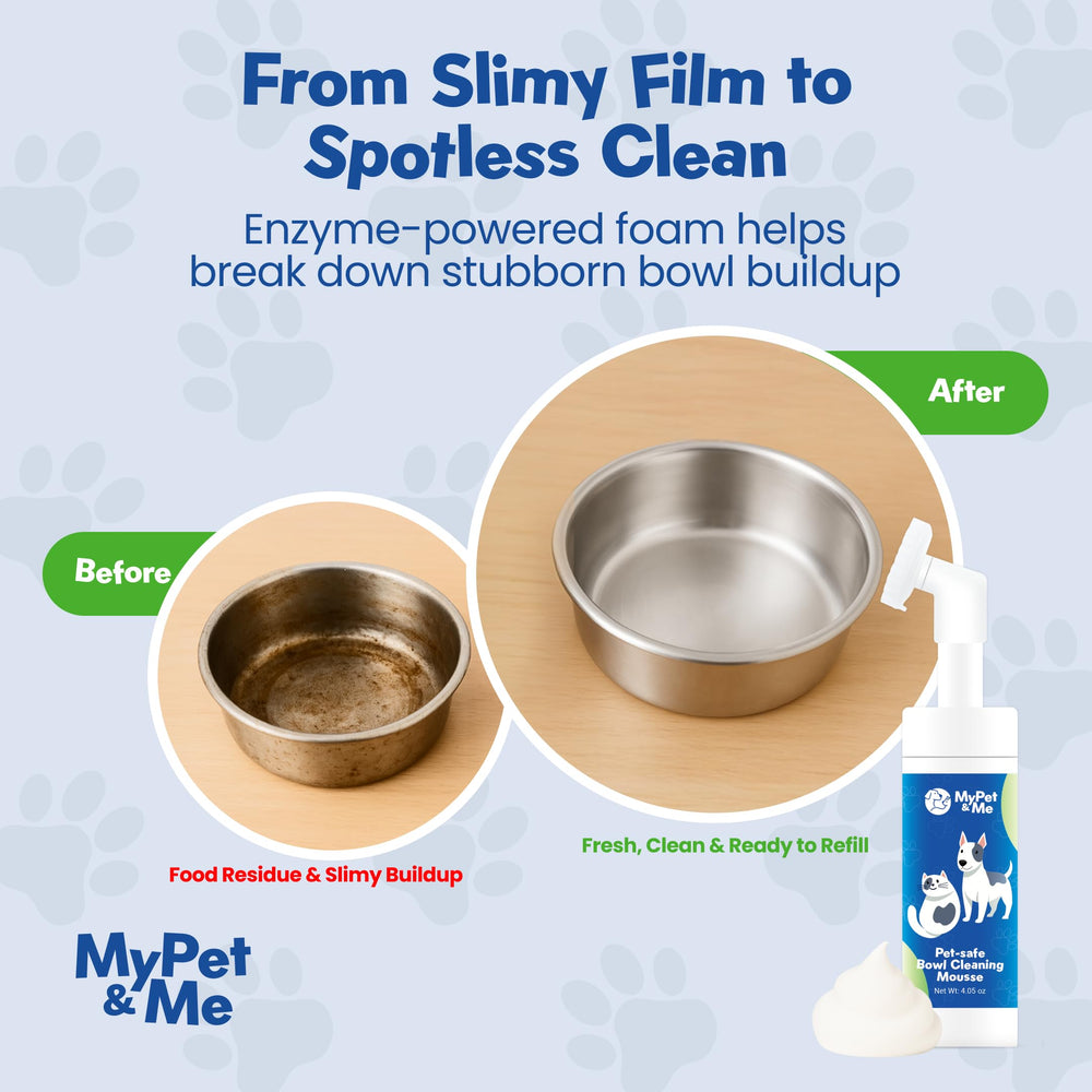 My Pet & Me Nettoyant pour bols, fontaines et jouets, usage polyvalent.