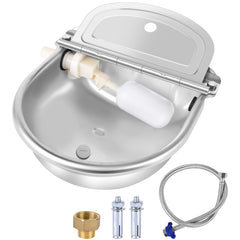 MYFAMIREA bol eau automatique inox, robuste et facile à nettoyer.