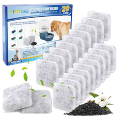 MyfatBOSS 20-pack filtre eau chien: ensemble économique pour dispenser une eau propre