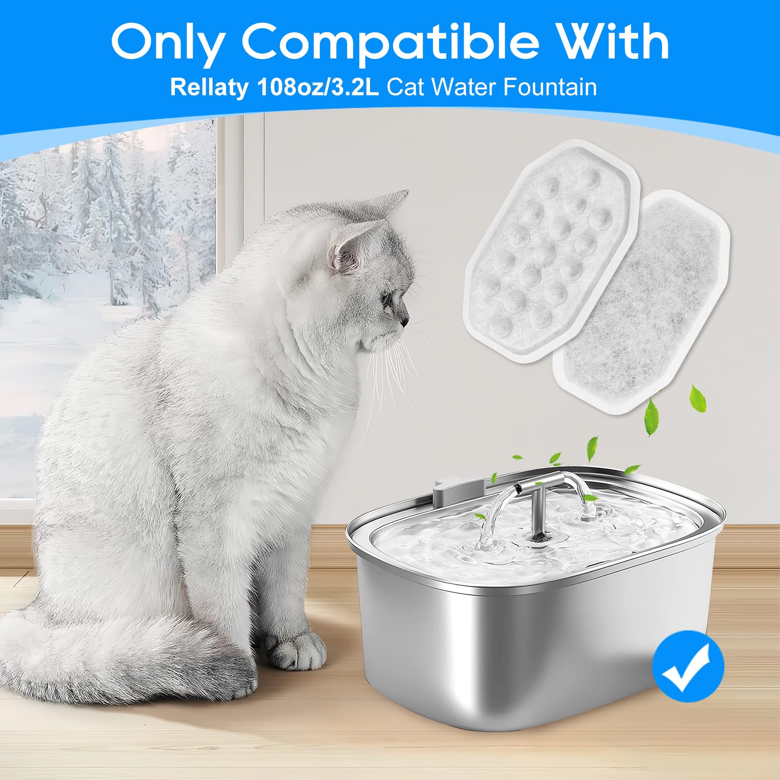 Filtres MyfatBOSS avec emballages individuels, rangement facile et hygiène