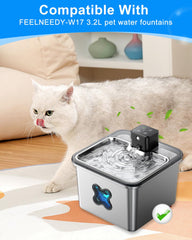 Éponge de filtration MyfatBOSS, capture débris et cheveux pour une eau limpide.