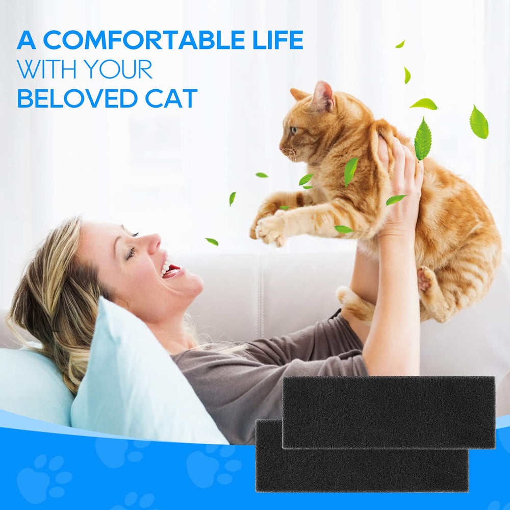 MyfatBOSS filtre carbone Litter-Robot 3 longue durée pour une fraîcheur durable.