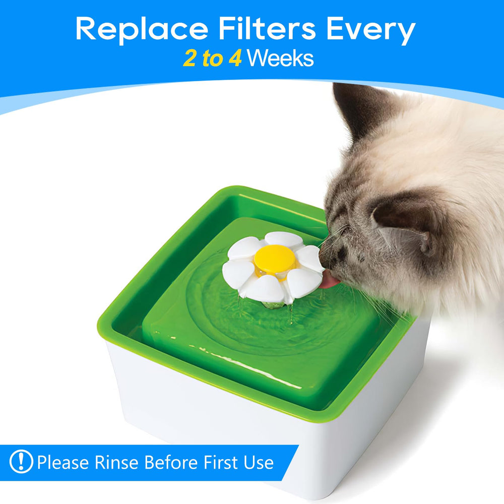 Filtre MyfatBOSS CatIt Mini Flower, compatibilité étendue pour fontaines félines.
