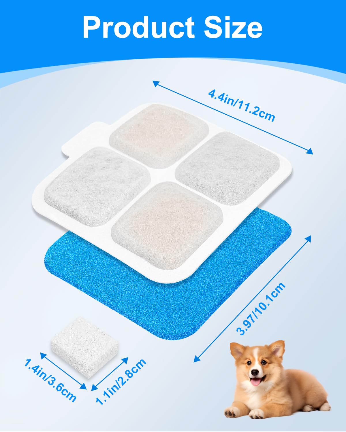 MyfatBOSS filtre-eau-chien-montage rapide: démarrage sans effort