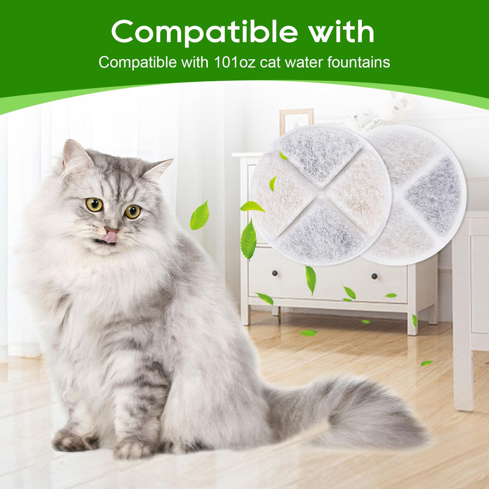 Filtre MyfatBOSS pour fontaine chat avec filtration triple pour limiter dépôts.