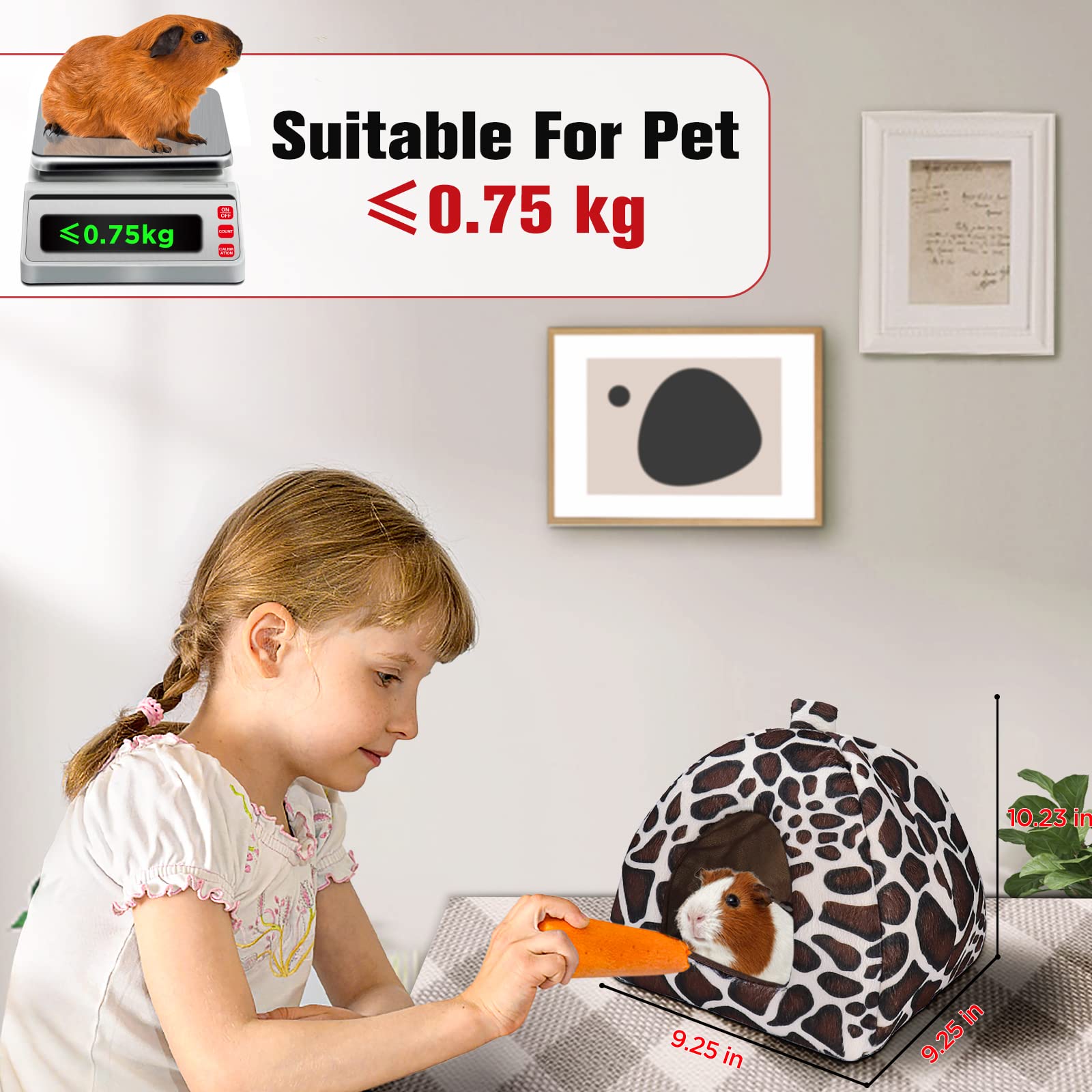Mygeromon mode triple nid toit tapis amovible, utilisation polyvalente.