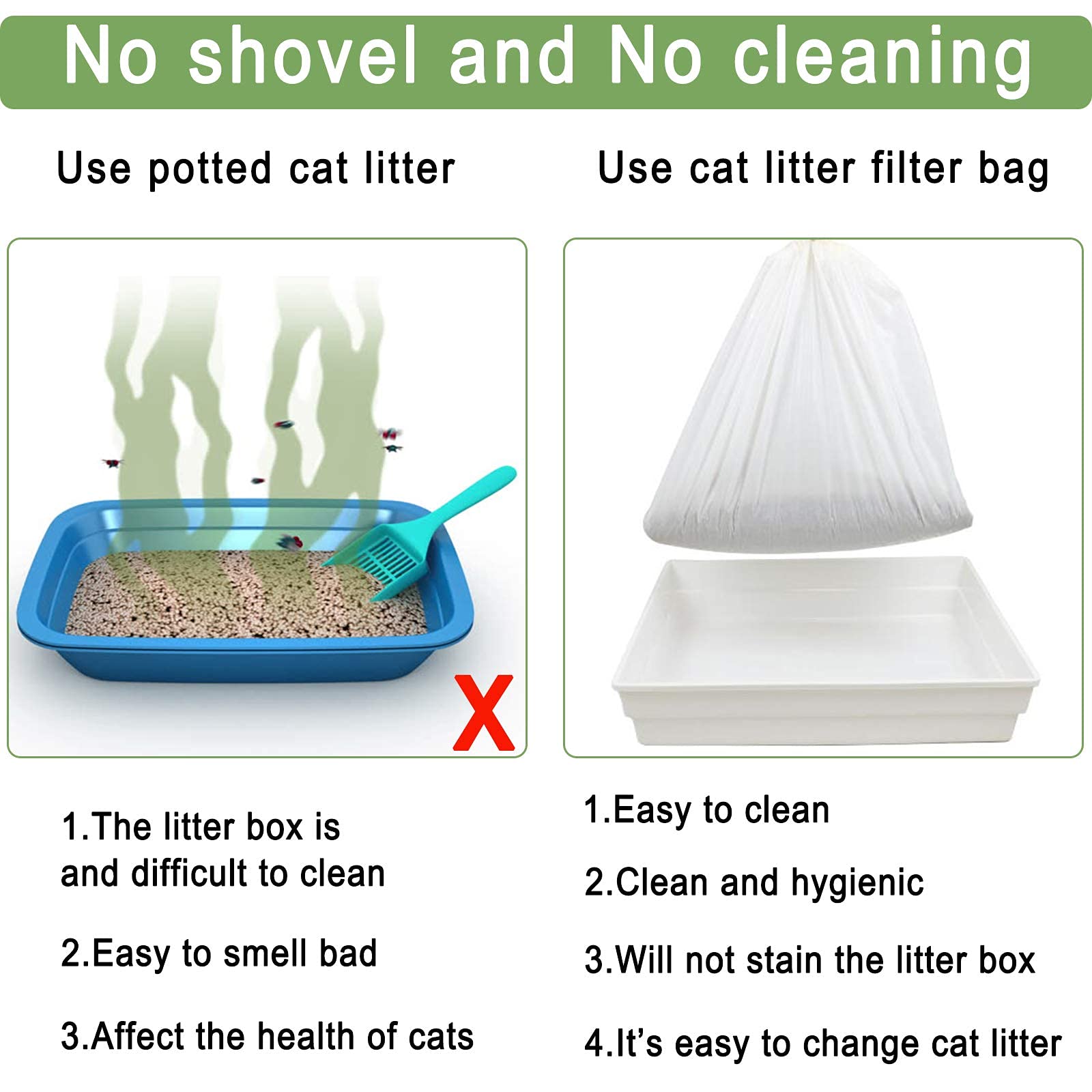 Mygeromon sacs compatibles poubelles standard, nettoyage efficace.