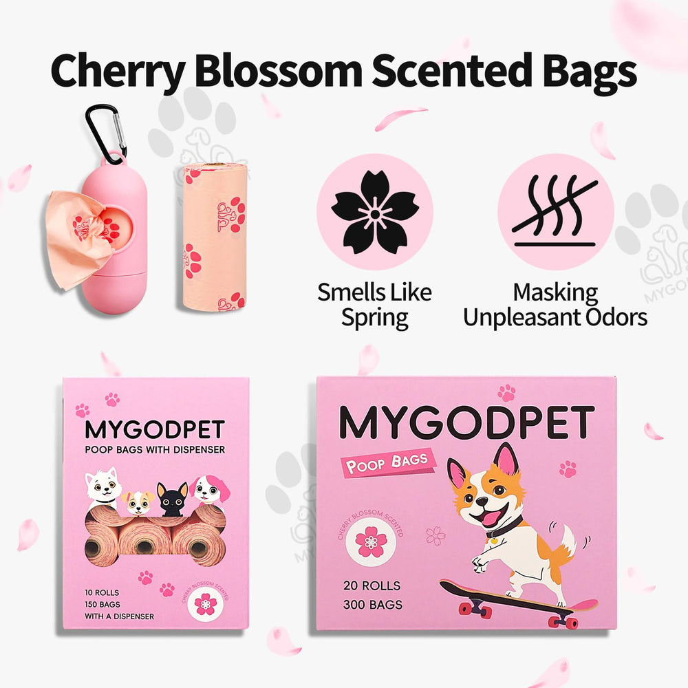 MYGODPET sacs avec impression pattes, design mignon pour chien et chat.