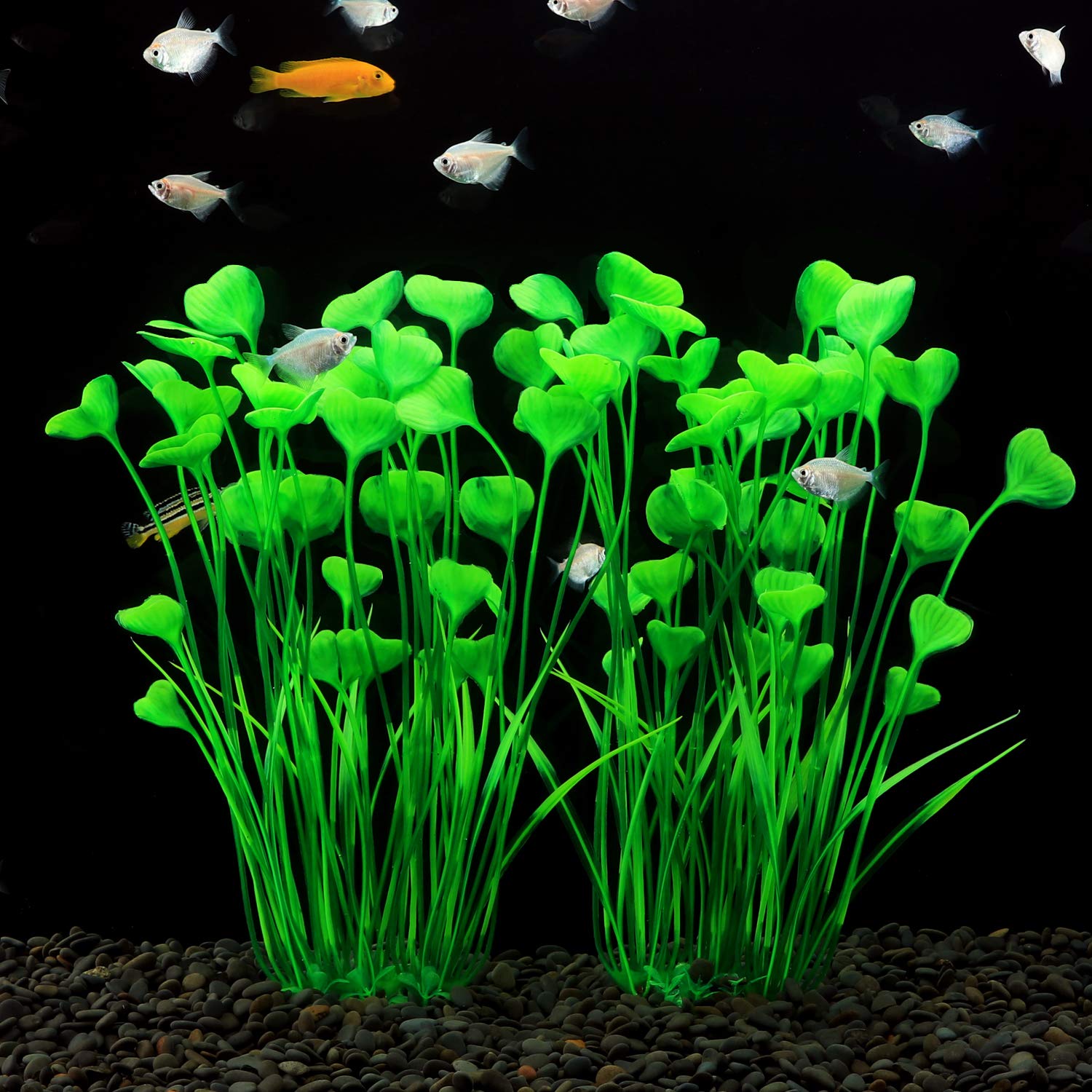 Base céramique 85x45 mm pour maintien vertical des plantes d'aquarium
