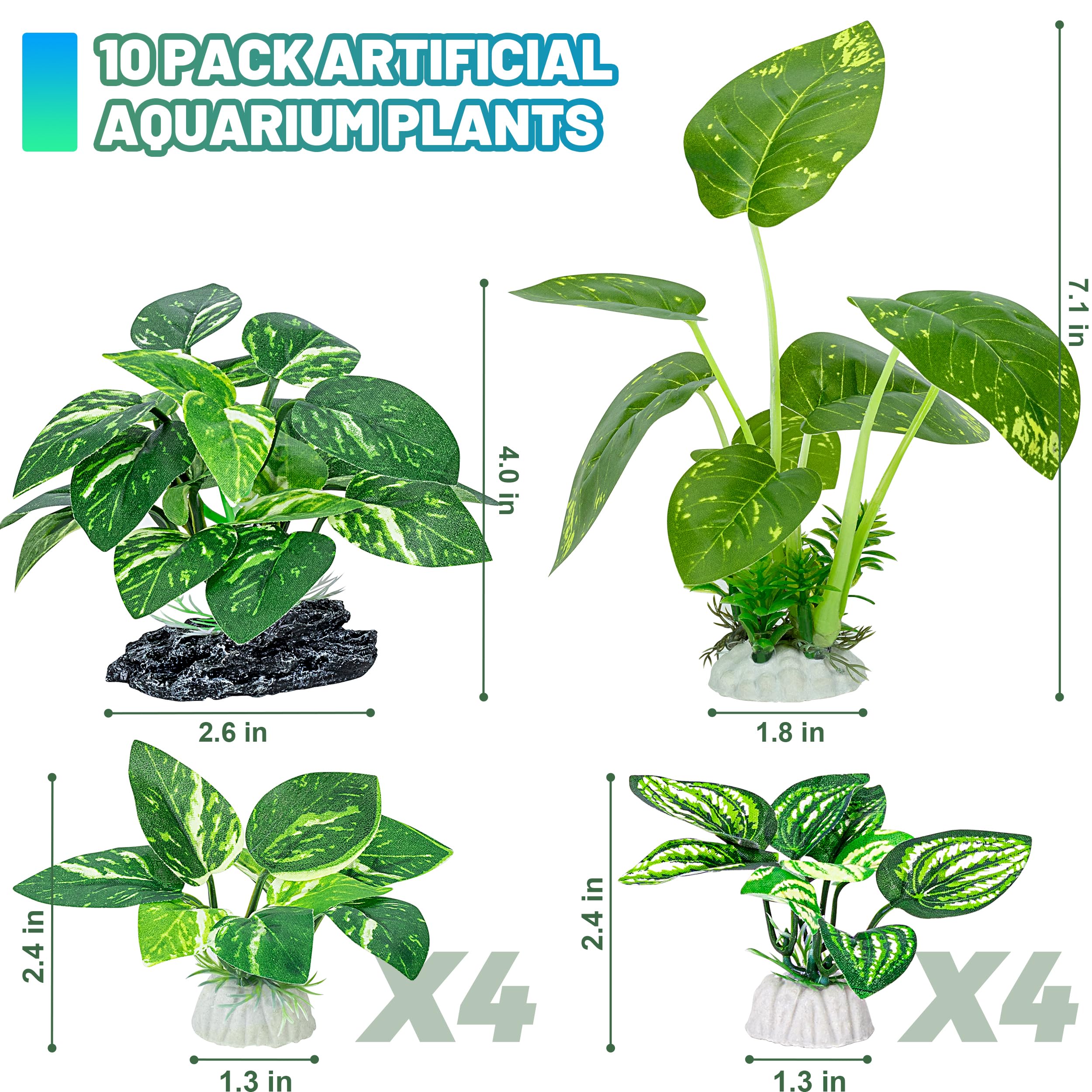 MyLifeUNIT Betta plante-soie-petite-1: cachettes douces et sûres pour les poissons.
