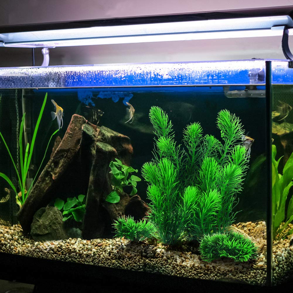 MyLifeUNIT plante artificielle verte, base en céramique, tailles variées