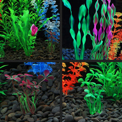 Plantes d aquarium MyLifeUNIT durables, sans décoloration ni pollution de l’eau.
