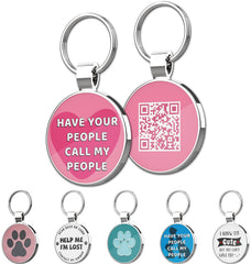 MYLUCKTAG badge QR pour chien, localisation après scan.