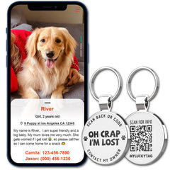 MYLUCKTAG gestion facile de plusieurs animaux depuis un seul compte.