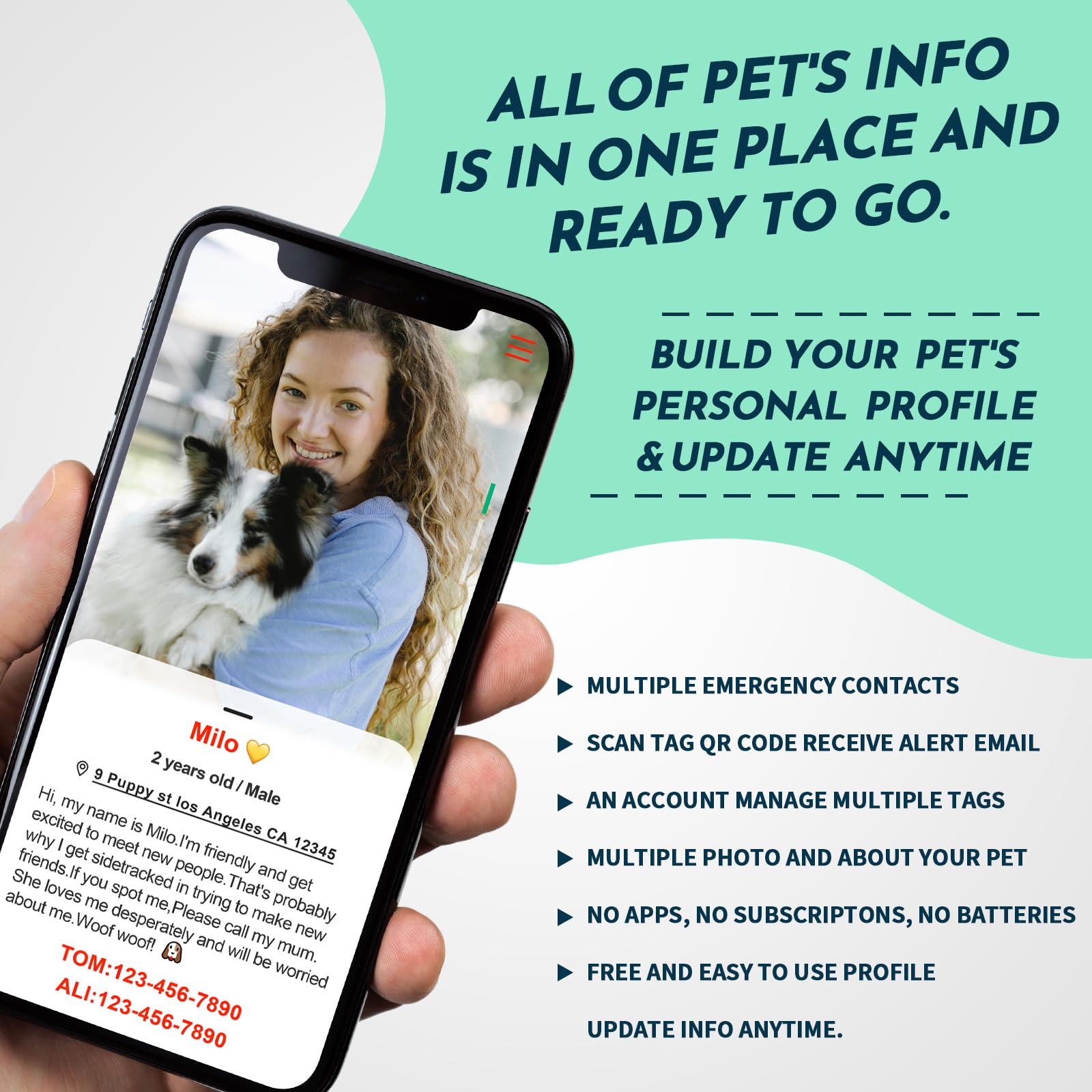MYLUCKTAG profil en ligne gratuit et modifiable.