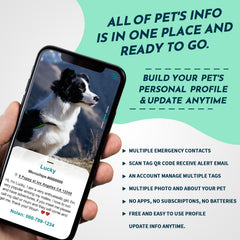 MYLUCKYTAG scanner-qr: activez le profil sans application.