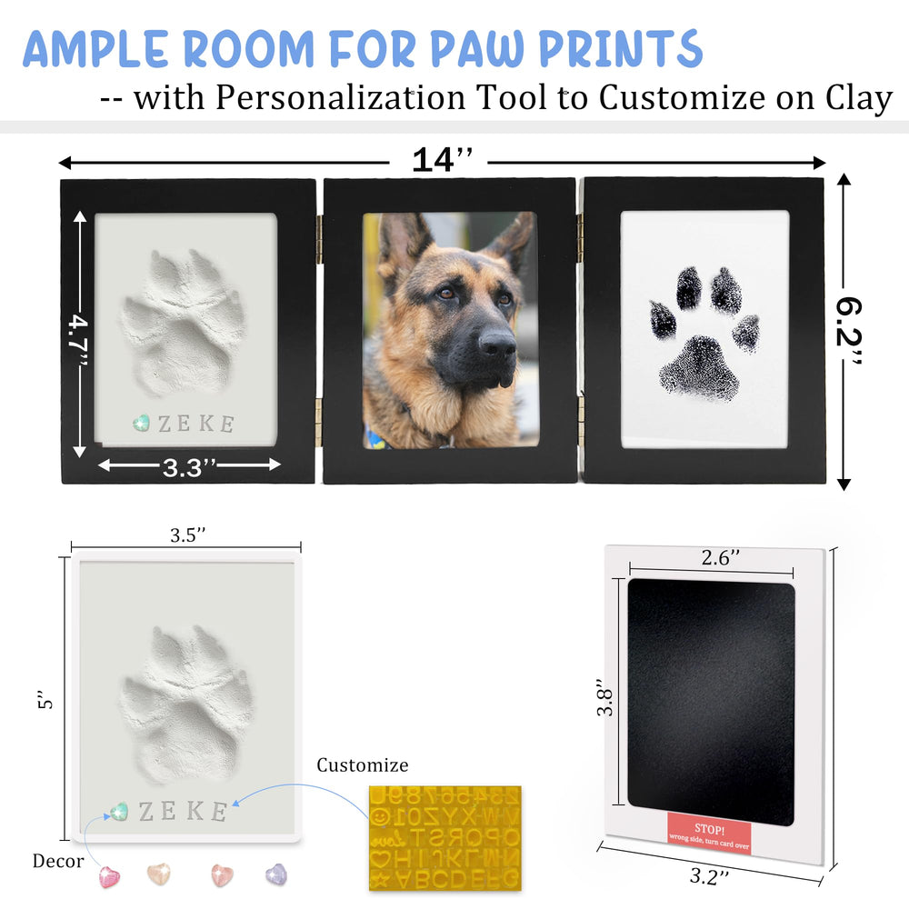 MYPAWLETS cadre permet d ajouter photos de l animal.