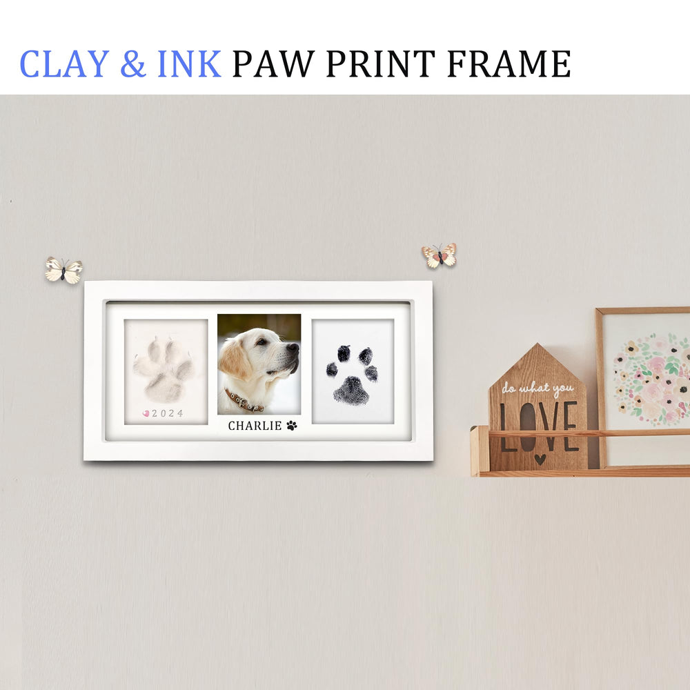 MYPAWLETS empreinte patte argile, impression douce et durable.