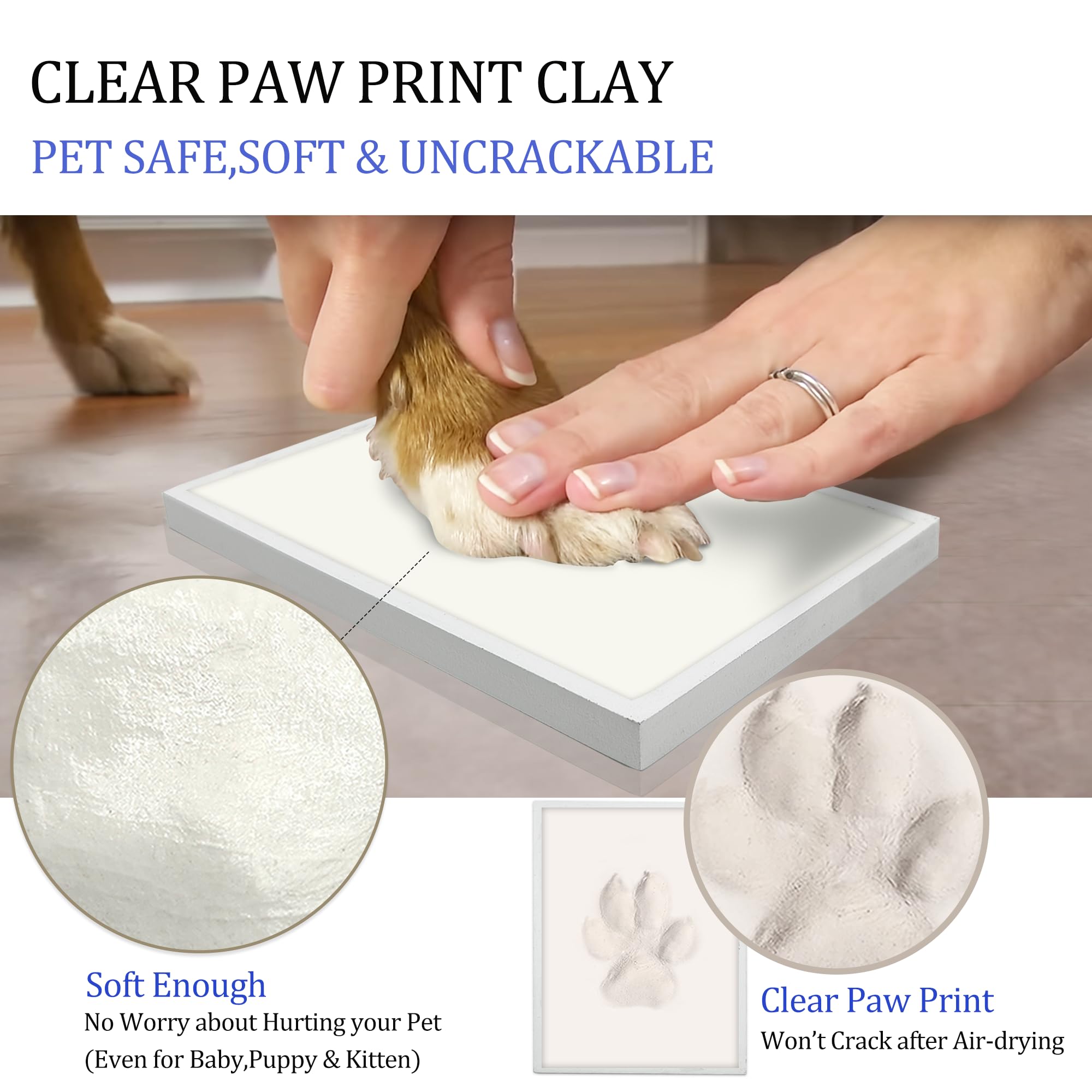 MYPAWLETS bijoux personnalisation cadre pour marquer nom et date.