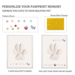 MYPAWLETS cadre photo 4x6 noir prêt à afficher vos souvenirs.
