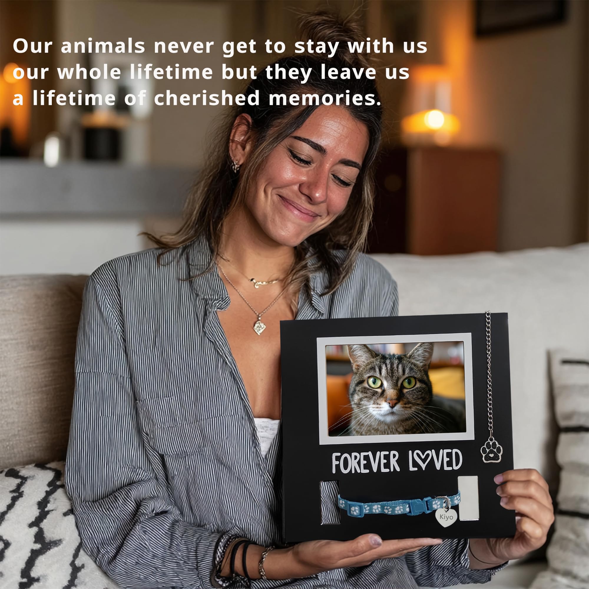 Carte de condoléances avec poème MYPAWLETS pour témoigner de la sympathie.