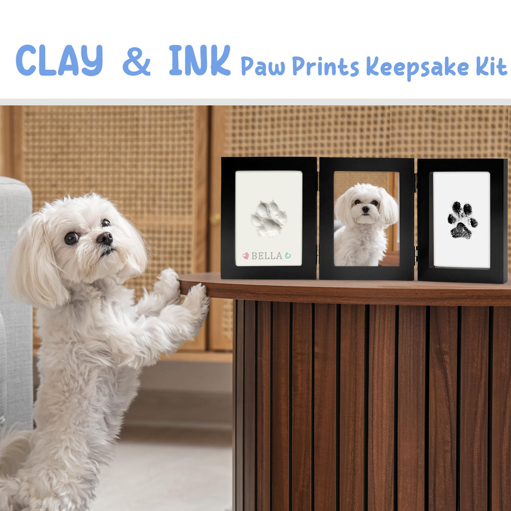 MYPAWLETS empreinte patte argile douce, détail précis.