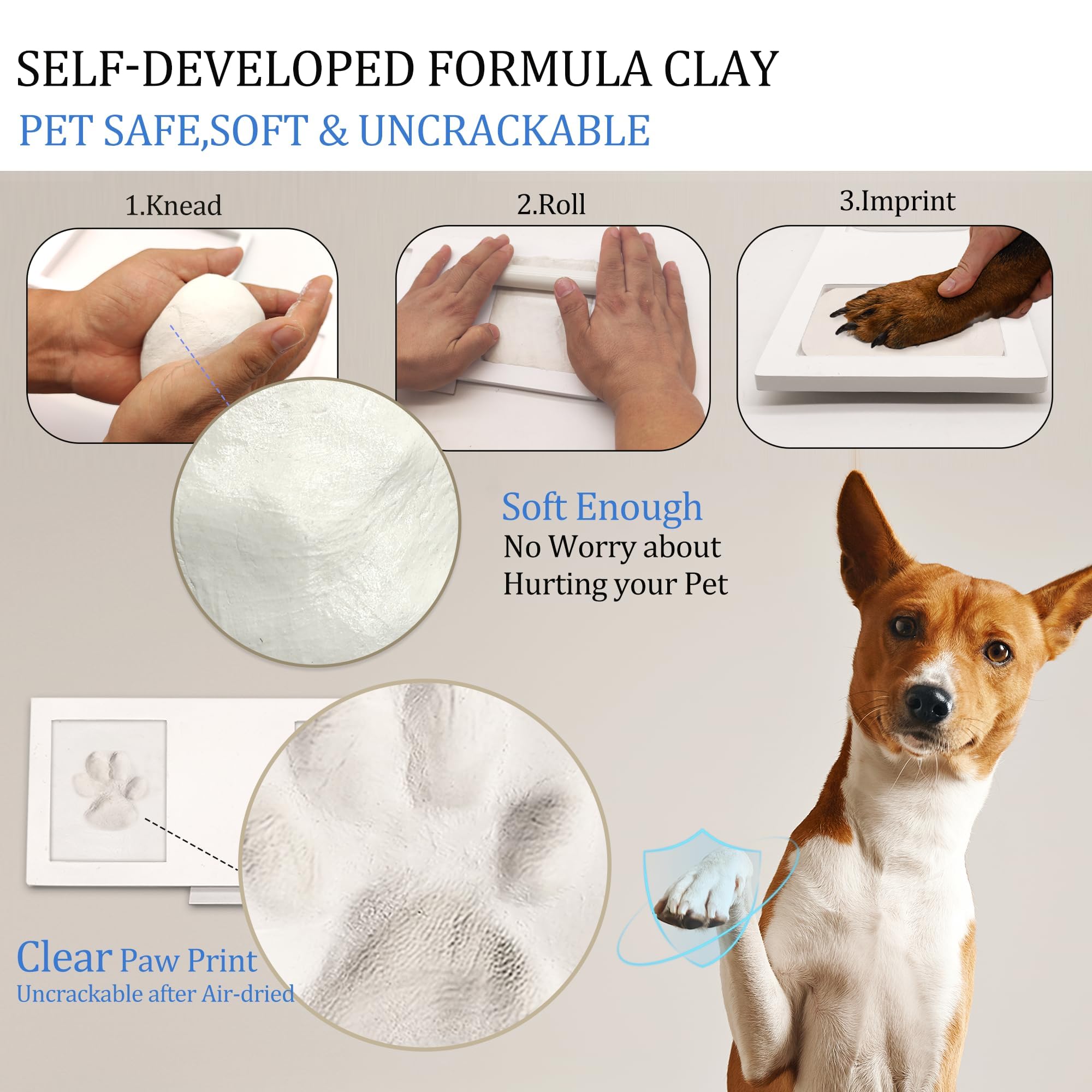MYPAWLETS tampon sans contact assure une empreinte propre.