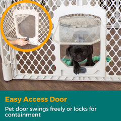 MyPet Petyard Passage, hauteur de 26 pouces pour chiens de petite à moyenne taille.