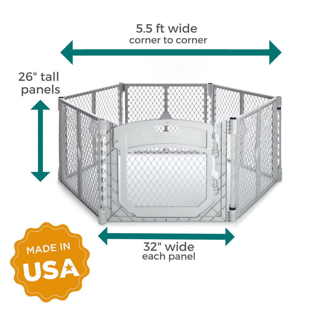 MYPET Petyard Plus configuration hexagonale flexible.
