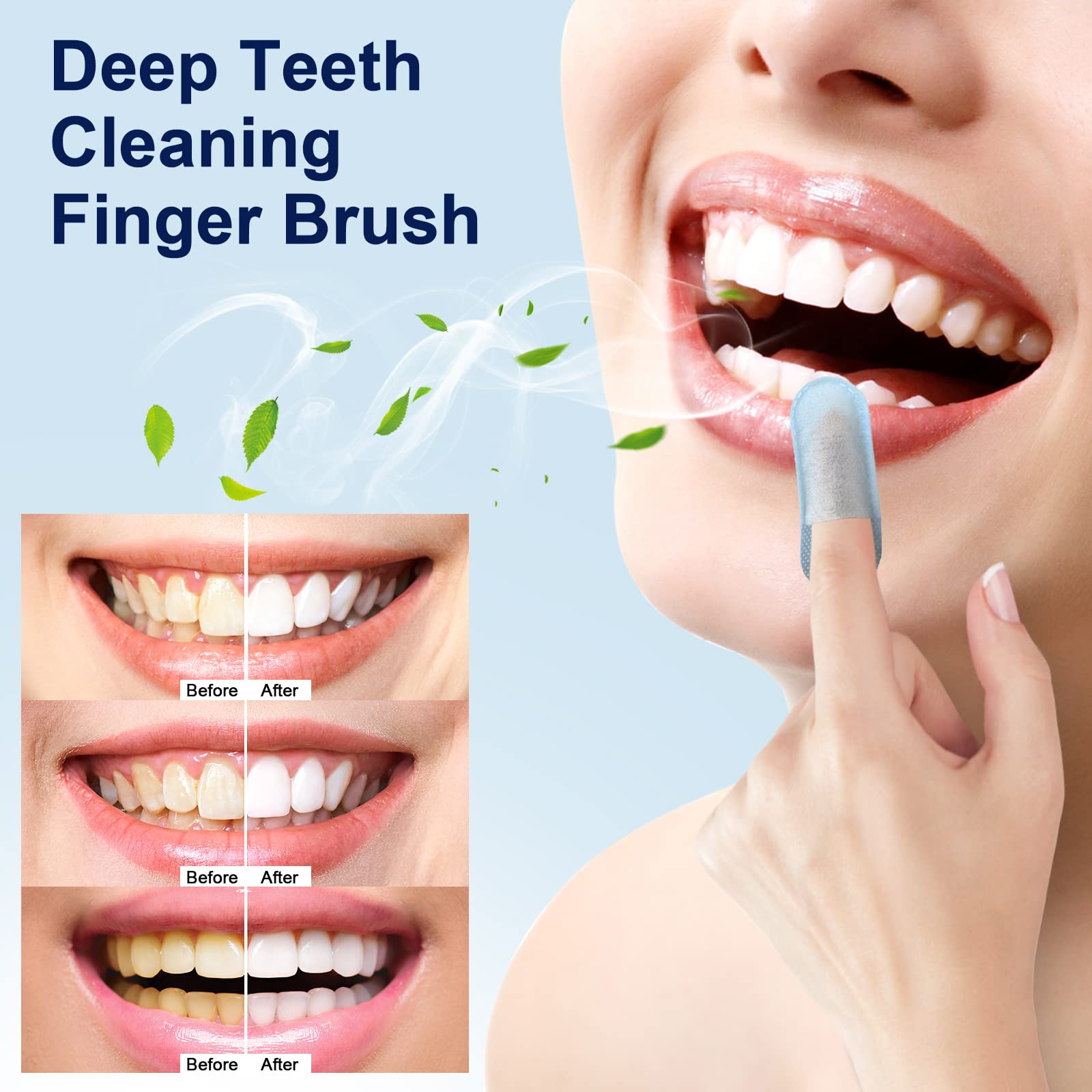MySmile lingettes menthe, haleine fraîche en un seul geste