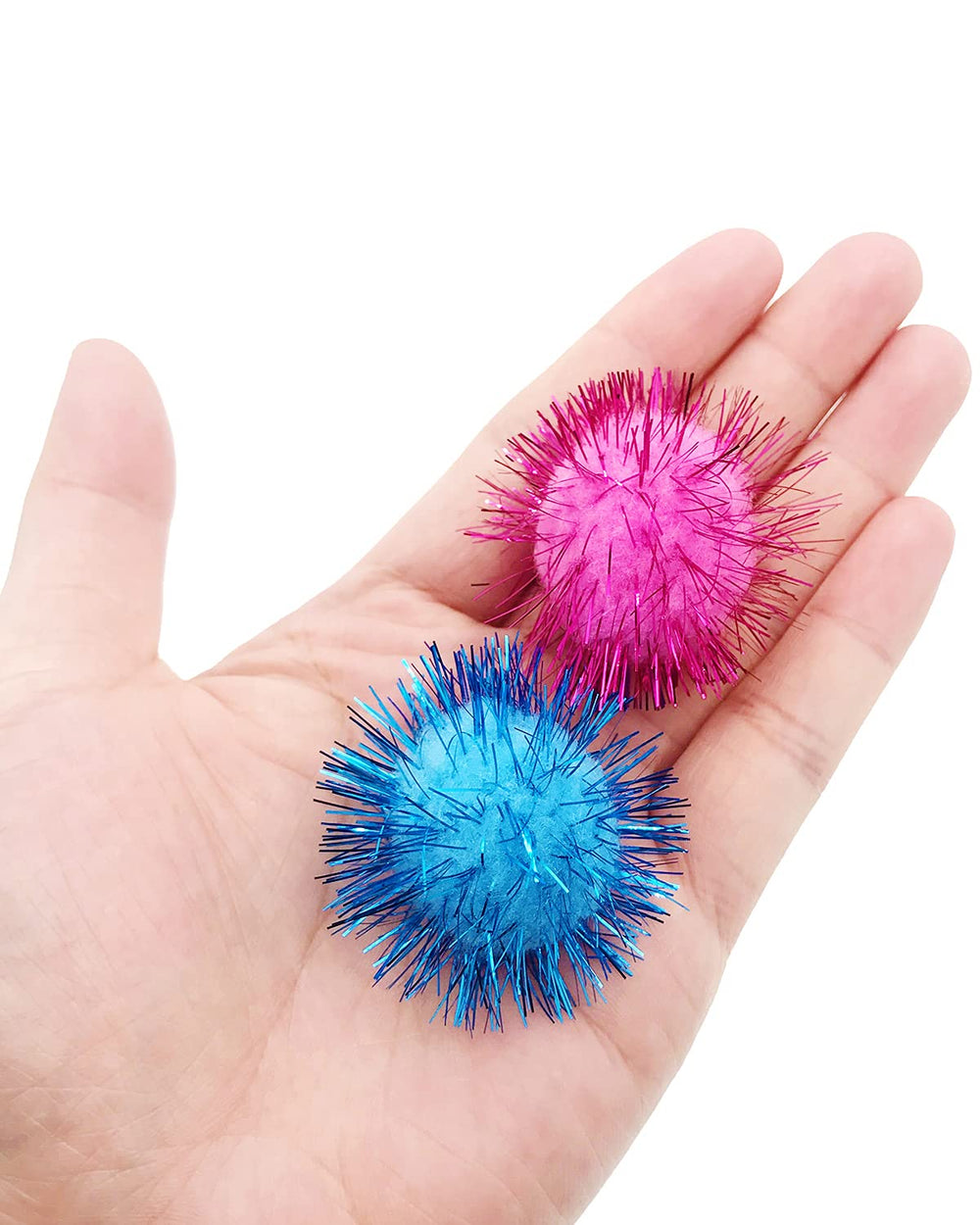 MYYZMY - balle scintillante en polypropylène, douceur et résilience pour les jeux.