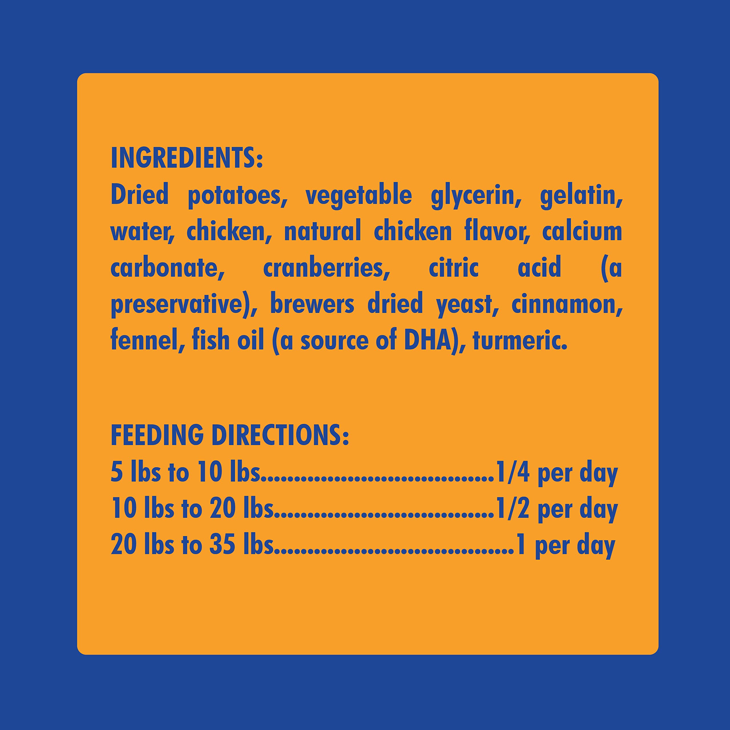 Anneaux N-Bone poulet comestibles et digestibles sans plastique ni caoutchouc.