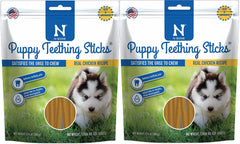 N-Bone friandises dentition chiots, texture souple pour gencives sensibles et dents naissantes.