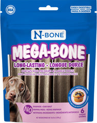N-Bone Mega-Bone, os longue durée, régal durable pour chien actif.