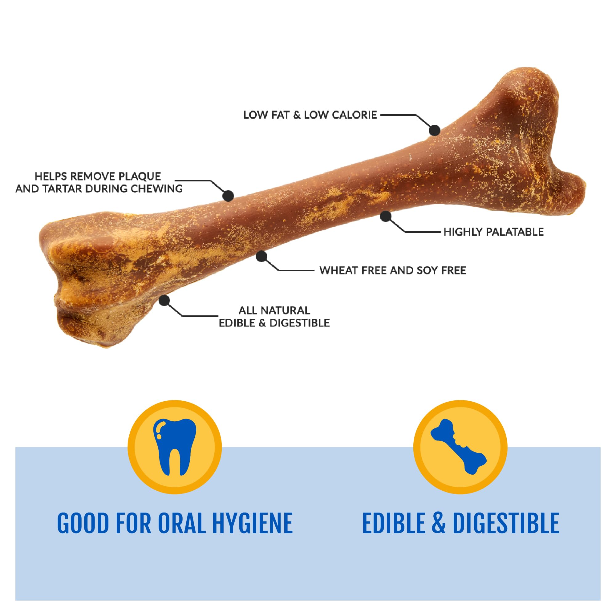 N-Bone os chien poulet, portion pratique pour les pauses en dehors de la maison.