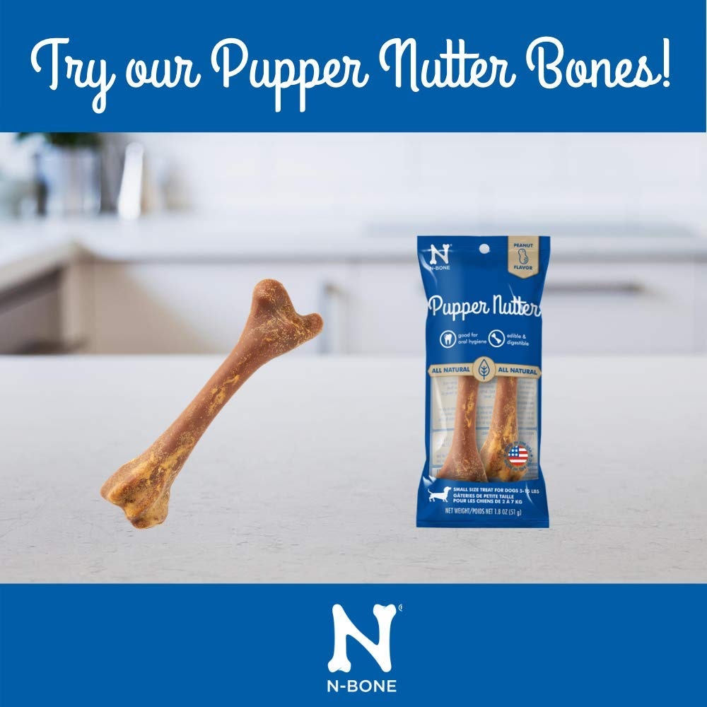 N-Bone Pupper Nutter sans blé maïs et soja, choix sans allergènes
