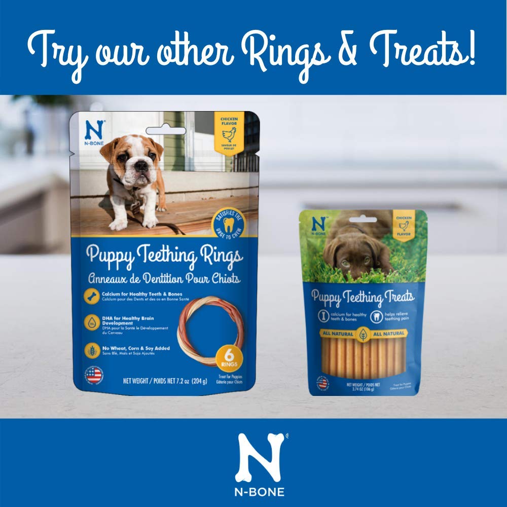 N-Bone Pupper Nutter entièrement comestible et digeste pour chien.
