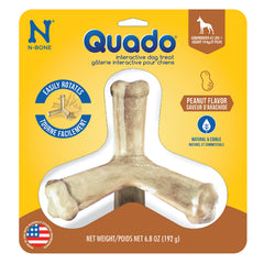 Quado de N-Bone, design quad pour mastication interactive et prise en main naturelle.