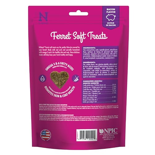 N-Bone sachet furet-texture-douce, friandise tendre pour votre furet
