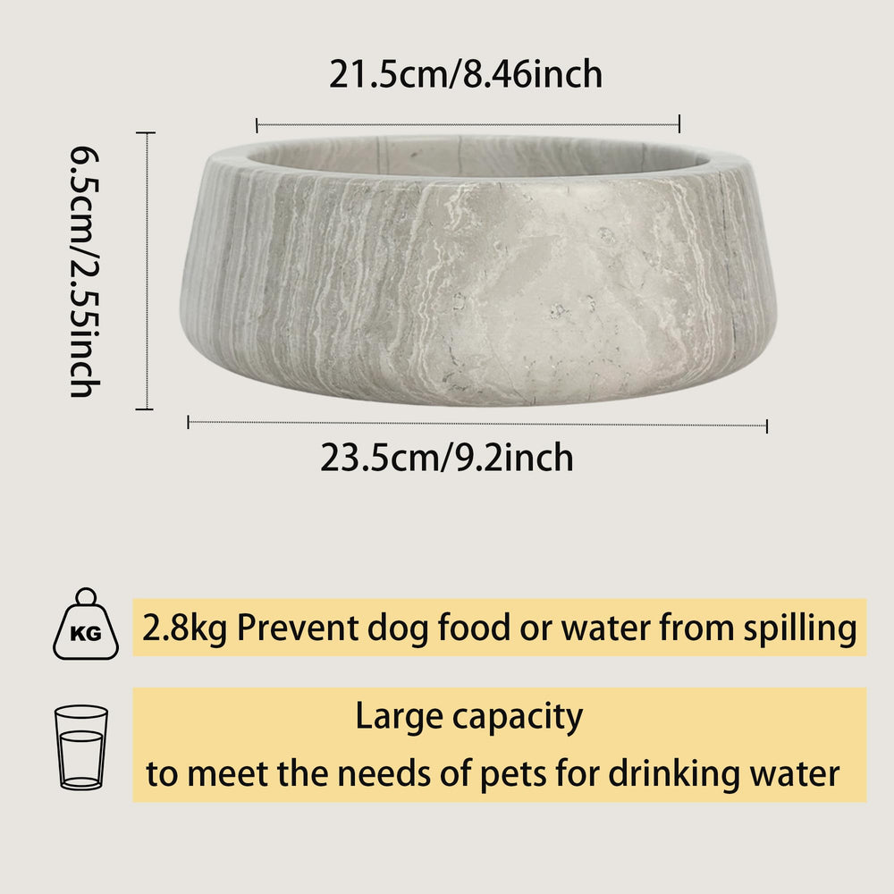 Usage intérieur et extérieur, bol robuste pour tous les environnements.