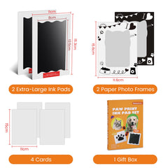 Nabance cadre photo double, affichez les empreintes et photos en jolie mise en page.