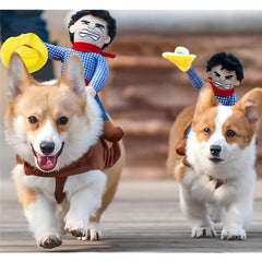 NACOCO costume chien cowboy – matériaux doux et respirants pour toute la journée.