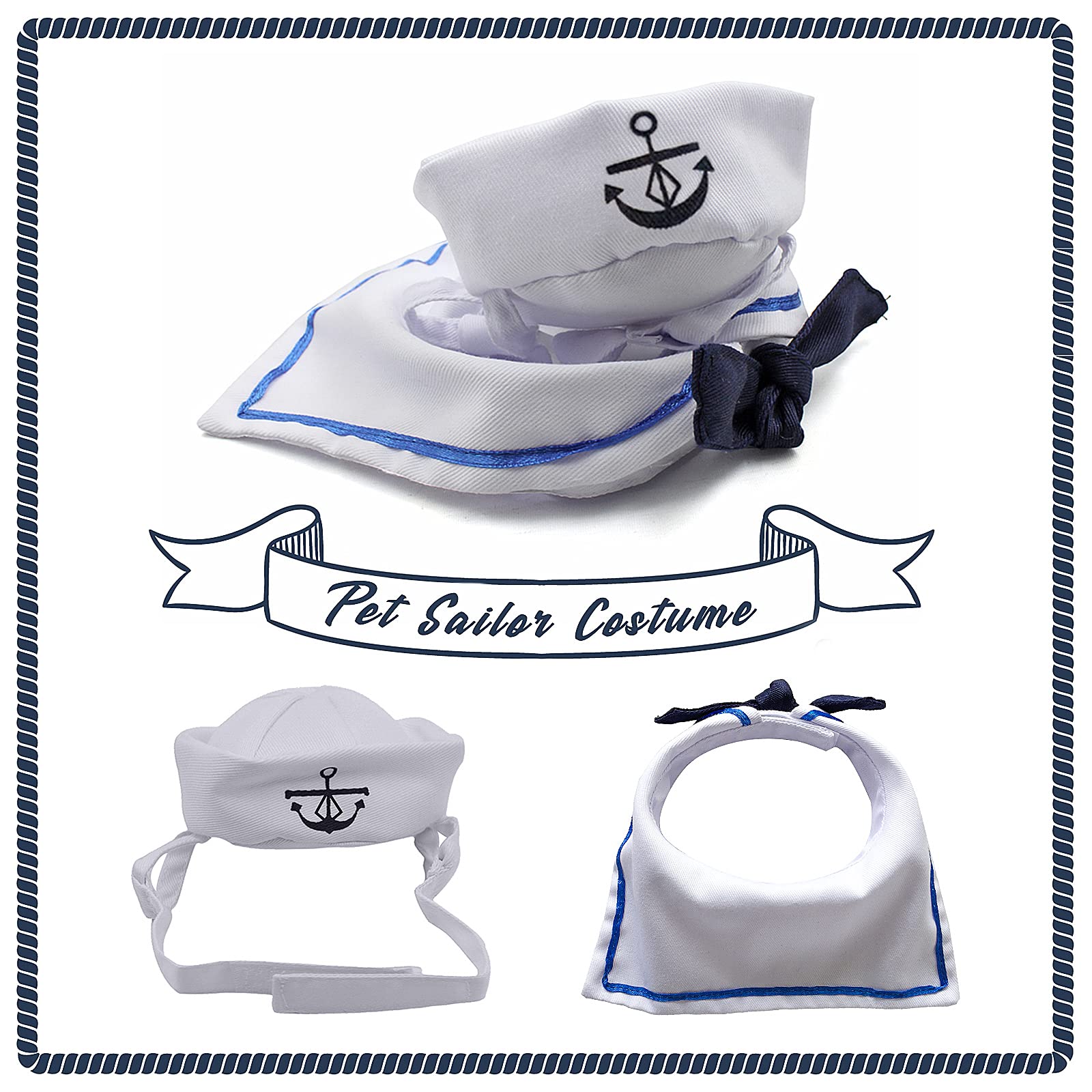Attache velcro NAMSAN, fixation sûre pour chien et chat.